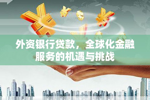 印台外资银行贷款，全球化金融服务的机遇与挑战