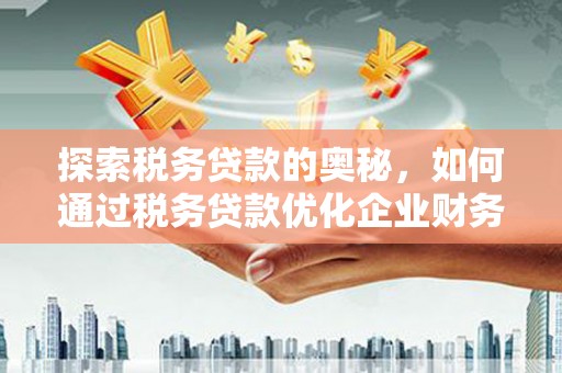印台探索税务贷款的奥秘，如何通过税务贷款优化企业财务