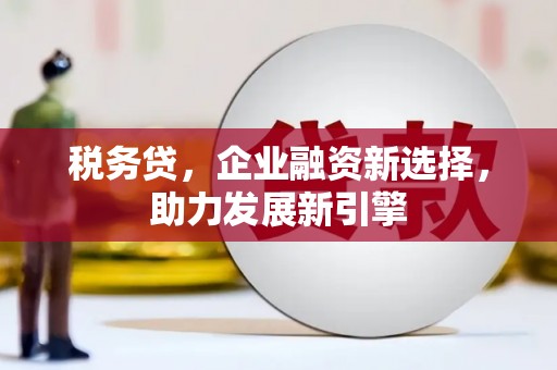 印台税务贷，企业融资新选择，助力发展新引擎
