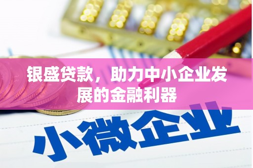 印台银盛贷款，助力中小企业发展的金融利器