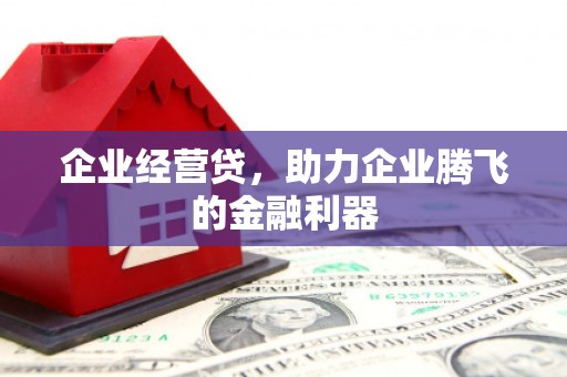 印台企业经营贷，助力企业腾飞的金融利器
