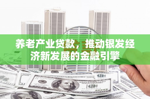 印台养老产业贷款，推动银发经济新发展的金融引擎