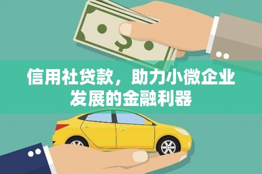 印台信用社贷款，助力小微企业发展的金融利器