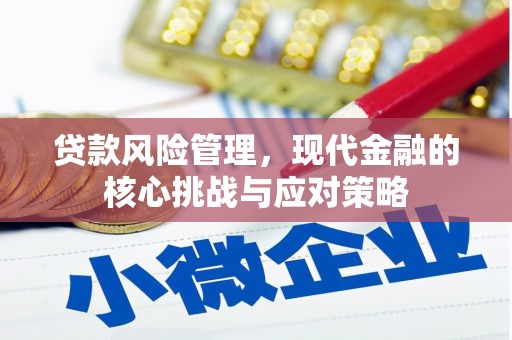 印台贷款风险管理，现代金融的核心挑战与应对策略