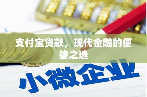 印台支付宝贷款，现代金融的便捷之选