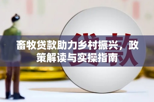 印台畜牧贷款助力乡村振兴，政策解读与实操指南