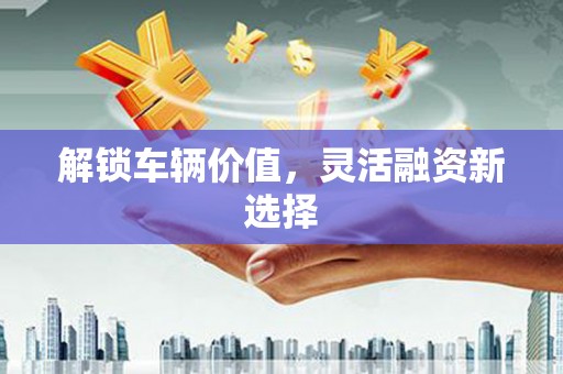 印台解锁车辆价值，灵活融资新选择